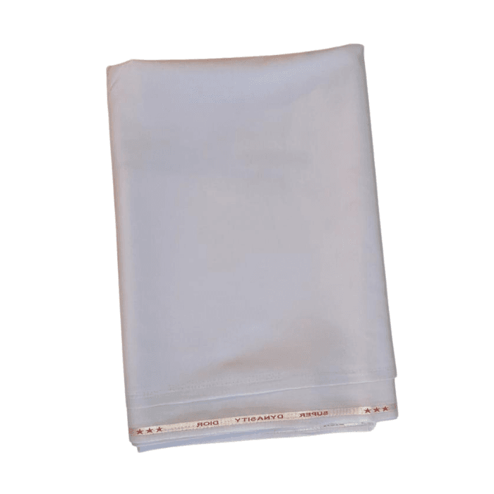 Soft white Super Dynasty Dior men's suiting fabric