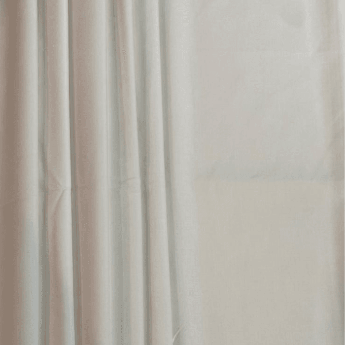 Soft snow white men's suiting fabric draped in folds