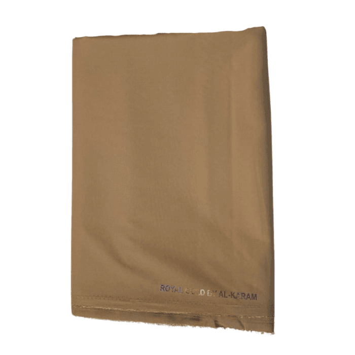Alkaram Royal Gold Gents Suiting Fabric