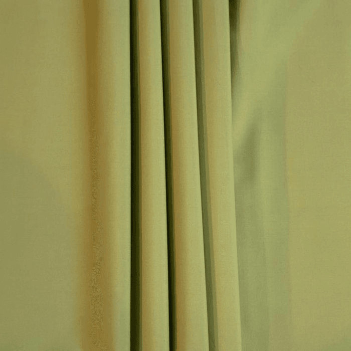 Sage green men's Morocco suiting fabric with smooth sheen drape