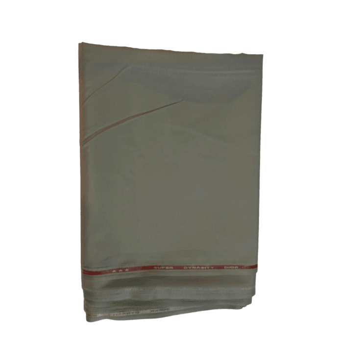 Ash gray green-tinted Super Dynasty Dior men's suiting fabric