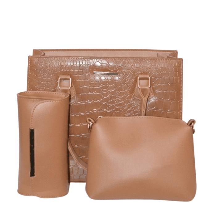 Alaska 3-Piece Handbag Set (Assorted Colours)