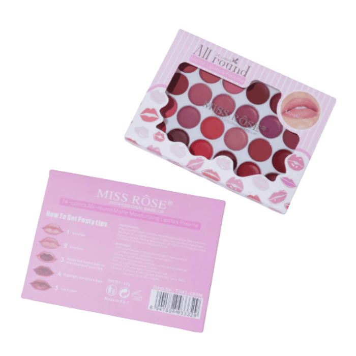 Miss Rose Lipstick Palette