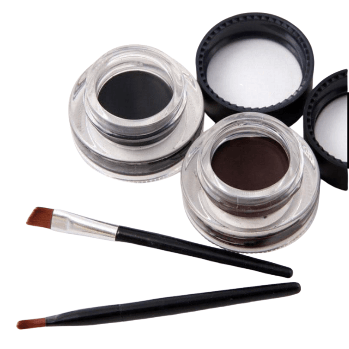 Miss Rose 24H Gel Eyeliner Duo — Black & Brown