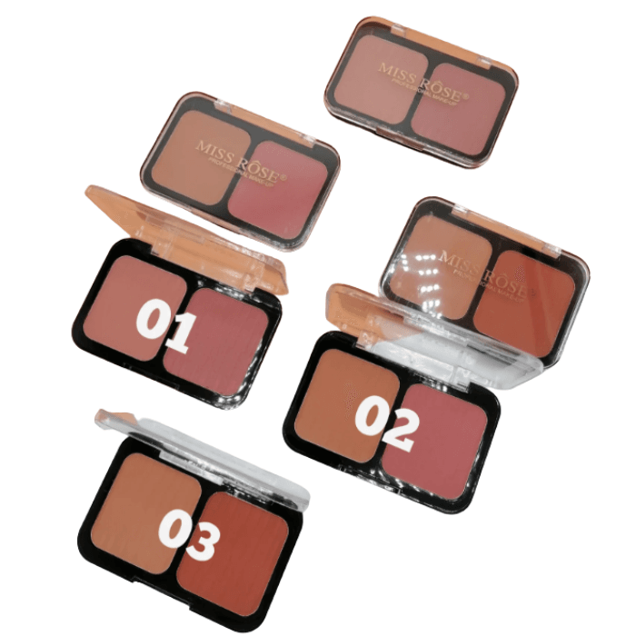 Miss Rose 2in1 blush & contour palette /Cosmetics