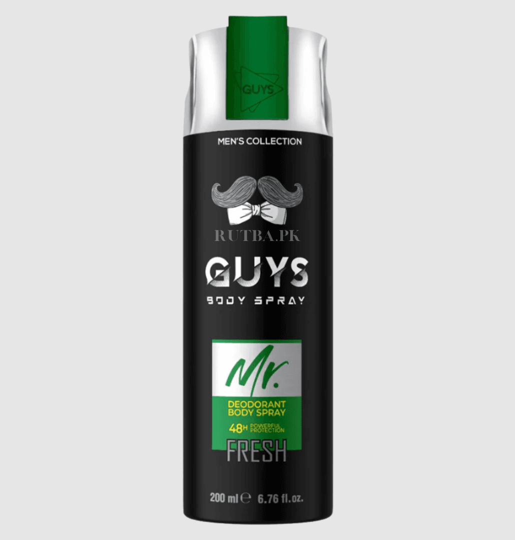 Guys Body Spray 200ml — Assorted (Men’s Collection)