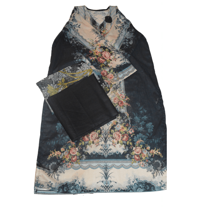 Lawn Stitched 3-Piece Suit — Assorted Prints