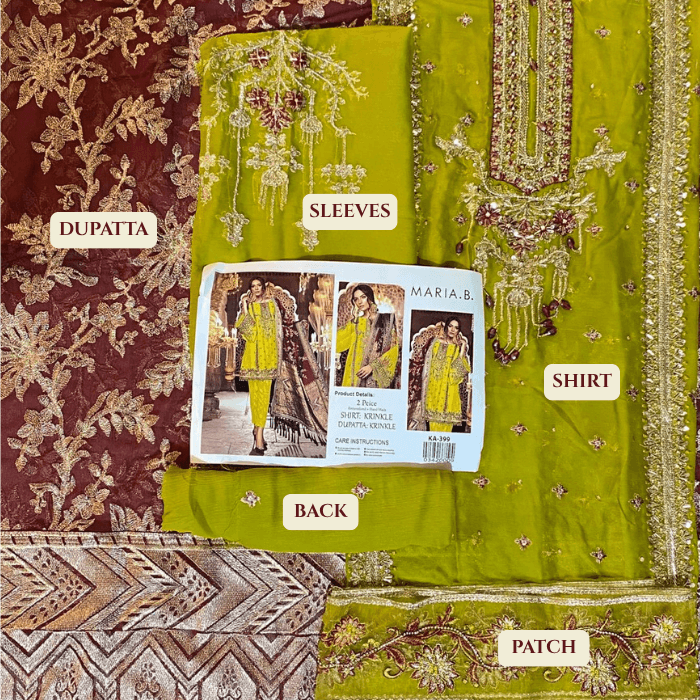 Maria B Ka399 Krinkle Fbs Pallu 42 Kal