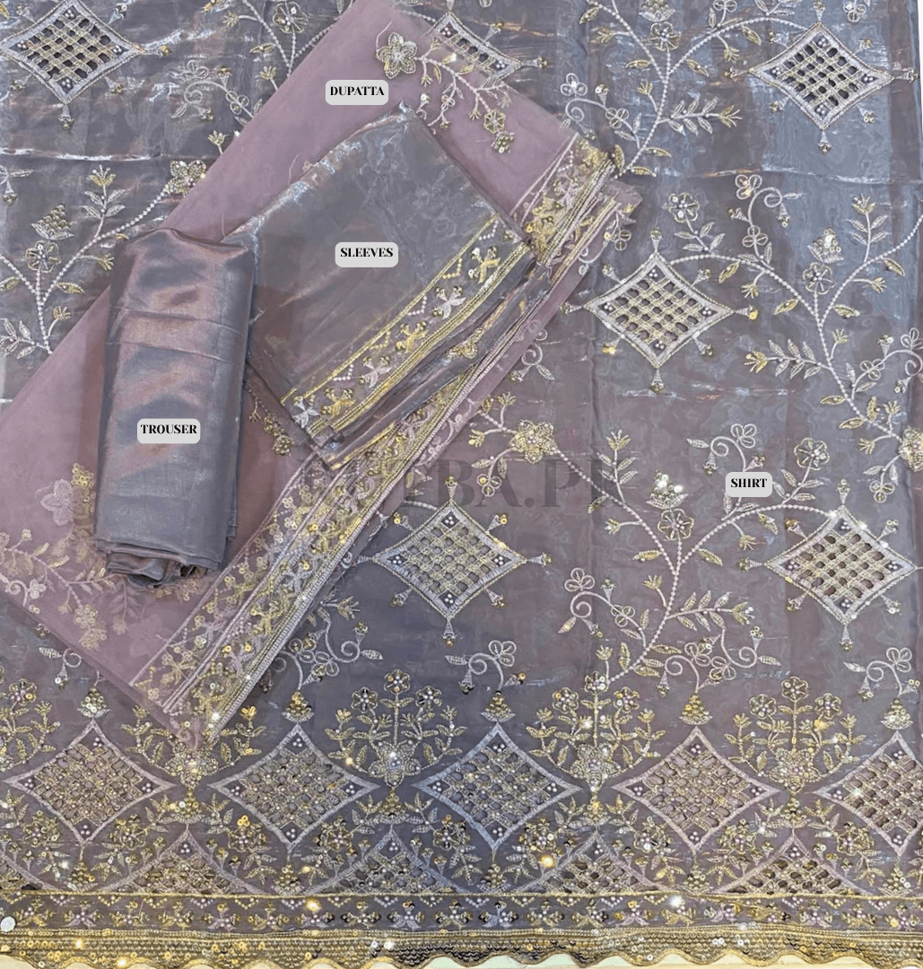 Phulkari 4 - Piece Suit