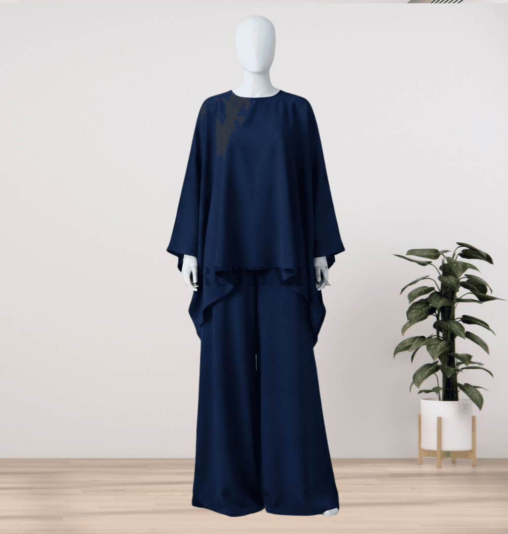 Butterfly Cape Stitched 2-Piece — Assorted Colours
