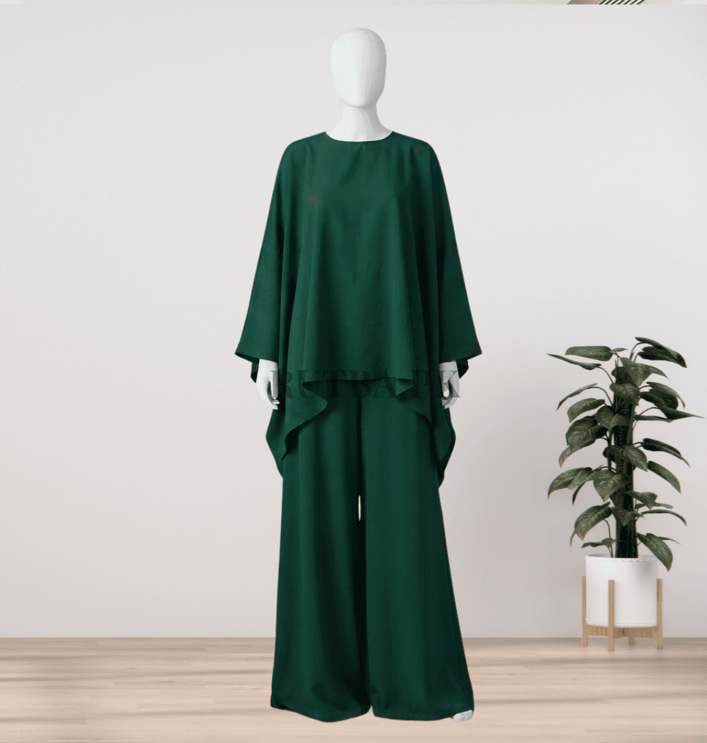 Butterfly Cape Stitched 2-Piece — Assorted Colours