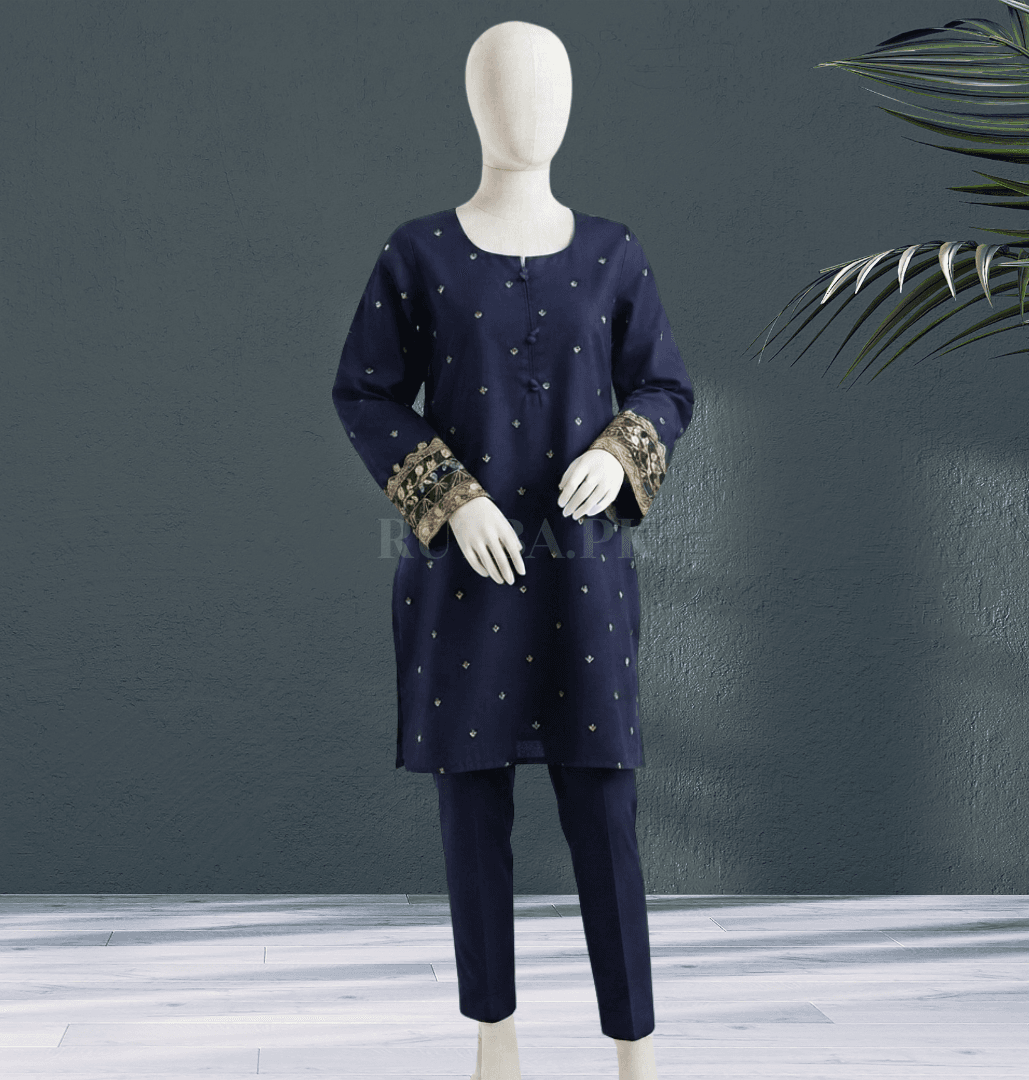 Rutba Intricate Embroidered 2PC