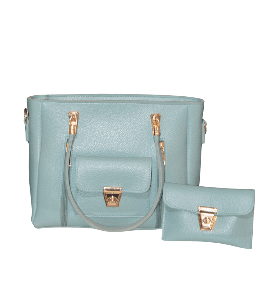divine double zipper handbag