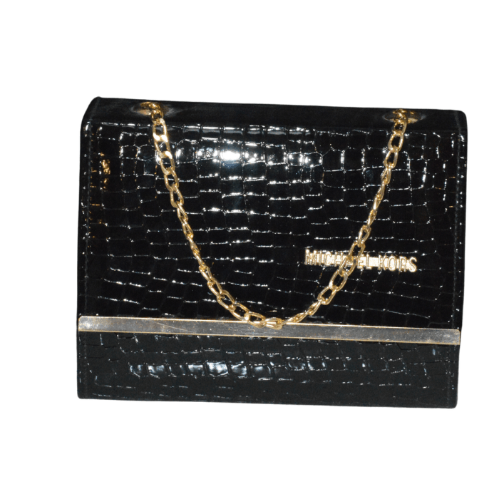 patant box handbag