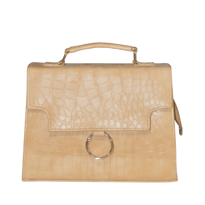 Ring Detail Croc Handbag (Assorted Colours)